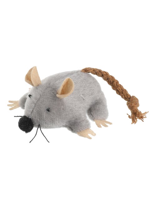 Mon Ami Luki  Jouet taupe + corde - Kiabi