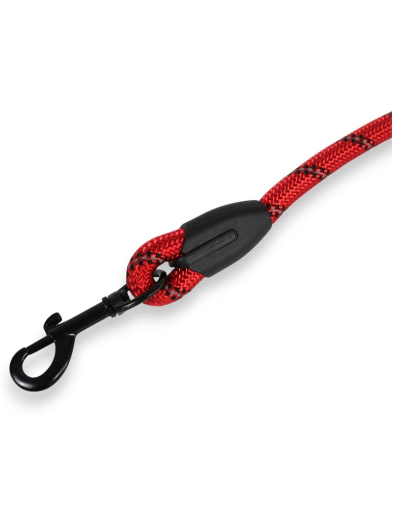 Mon Ami Luki  Laisse chien nylon ronde 1.2m Rouge - Kiabi