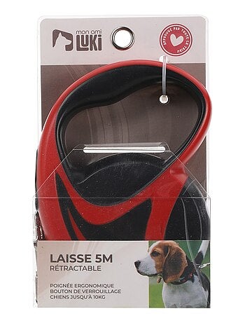 Mon Ami Luki LAISSE RETRACTABLE FILAIRECHIENS 10KG