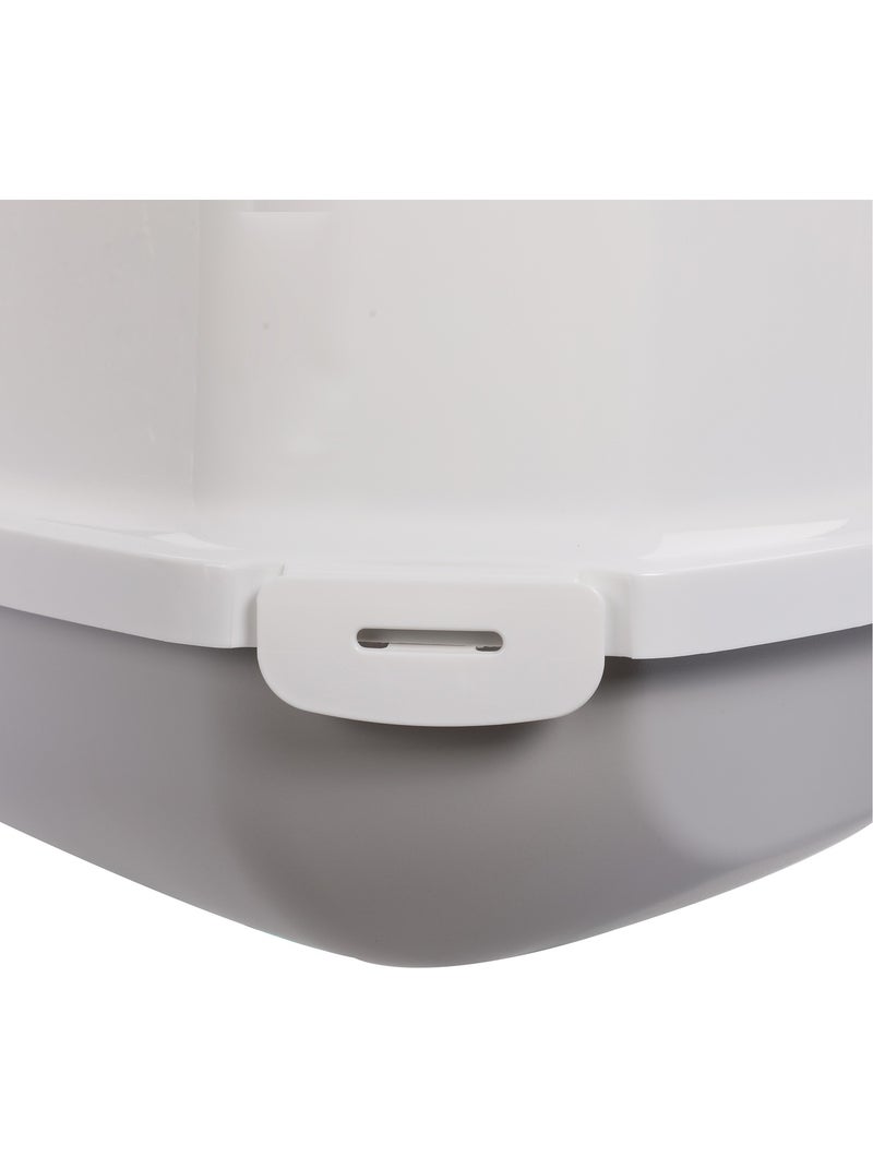 Mon Ami Luki  Maison de toilette confort  angle speciale petits espaces avec filtration et trape Ecru - Kiabi