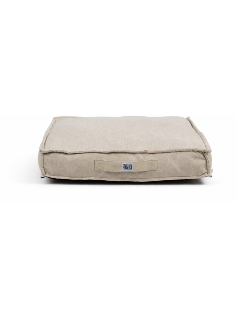 Mon Ami Luki  Matelas antidérapant déhoussable Beige - Kiabi