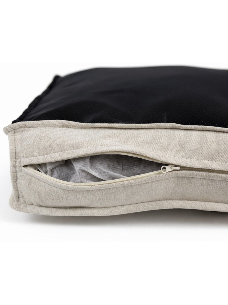 Mon Ami Luki  Matelas antidérapant déhoussable Beige - Kiabi