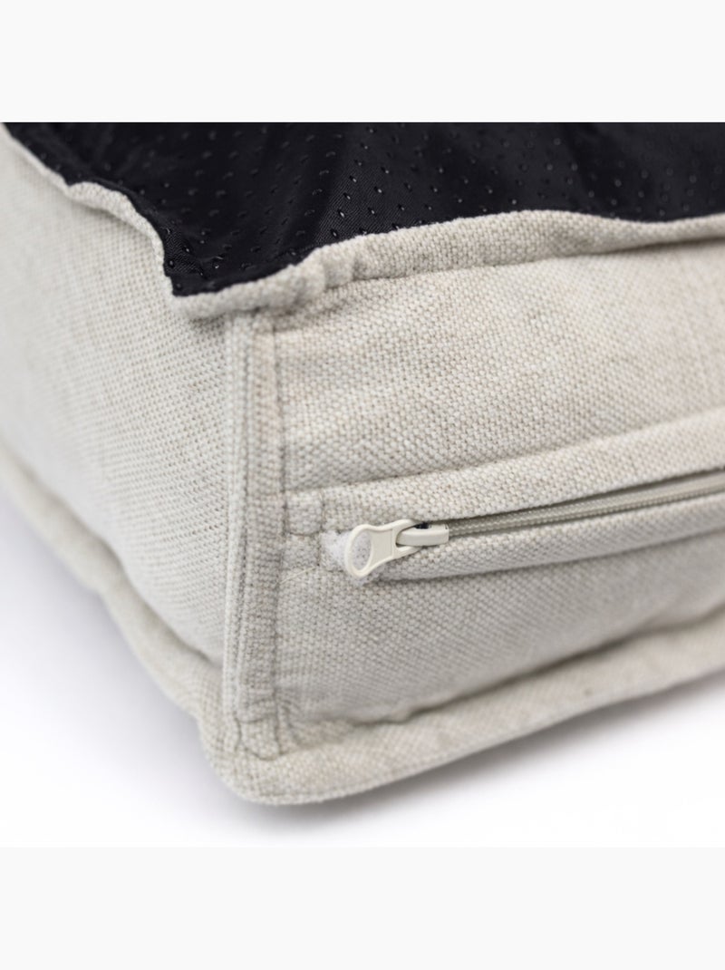 Mon Ami Luki  Matelas antidérapant déhoussable Beige - Kiabi
