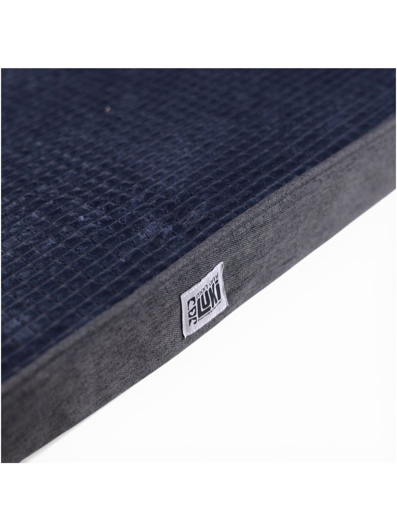 Mon Ami Luki  Matelas SOFTTOUCH  bimatière doux  antidérapant  grand/très grand chien Bleu - Kiabi