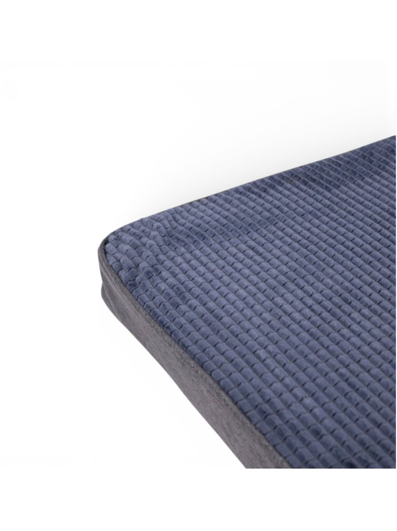 Mon Ami Luki  Matelas SOFTTOUCH  bimatière doux  antidérapant  grand/très grand chien Bleu - Kiabi