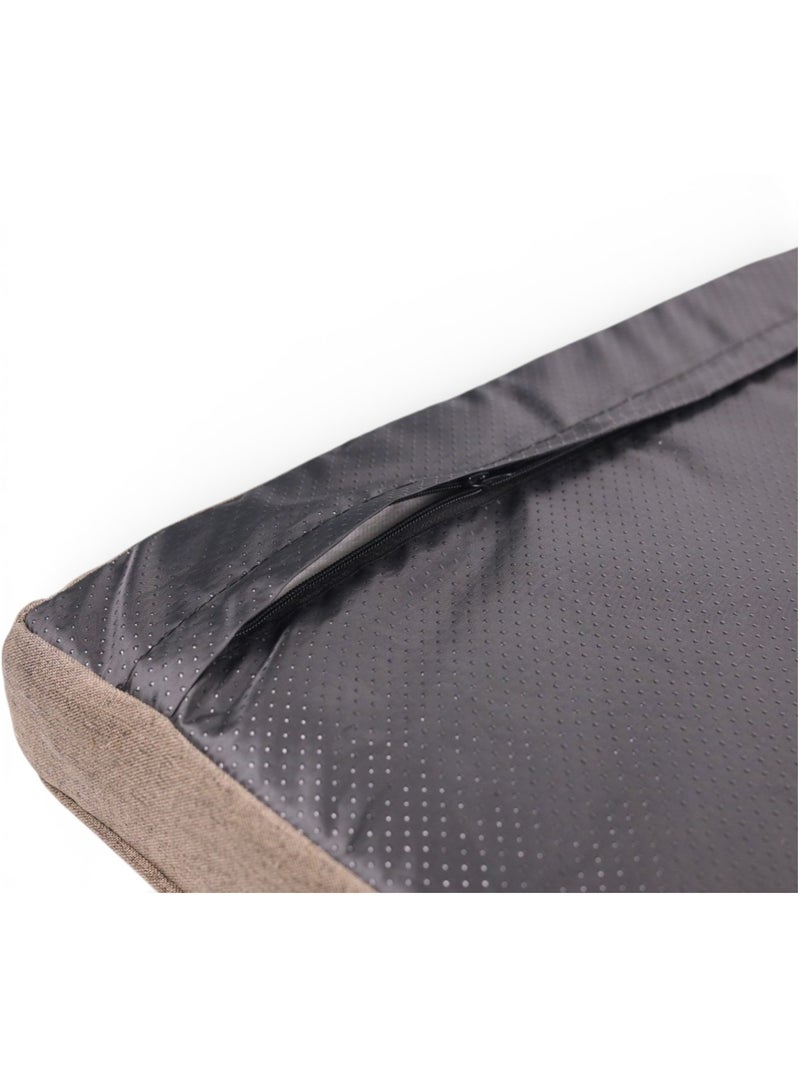 Mon Ami Luki  Matelas SOFTTOUCH  bimatière doux  antidérapant  grand/très grand chien Marron - Kiabi