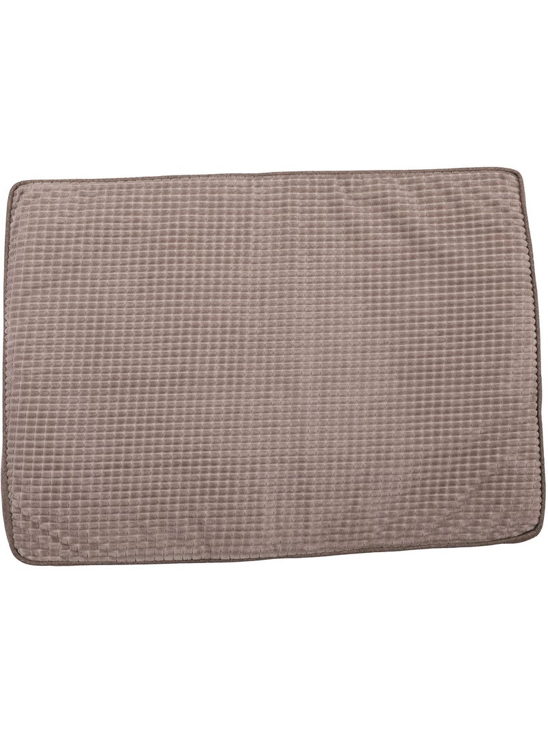 Mon Ami Luki  Matelas toucher soft antiderapant Marron - Kiabi