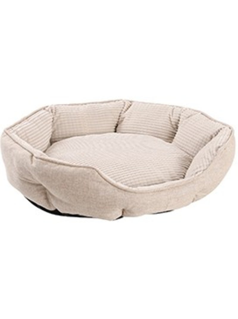 Mon Ami Luki  Panier ovale toucher soft antiderapant Beige - Kiabi
