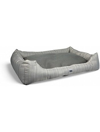 Mon Ami Luki Panier rectangle AIRFLOW maille aérée, déparlant, respirant chien moyen