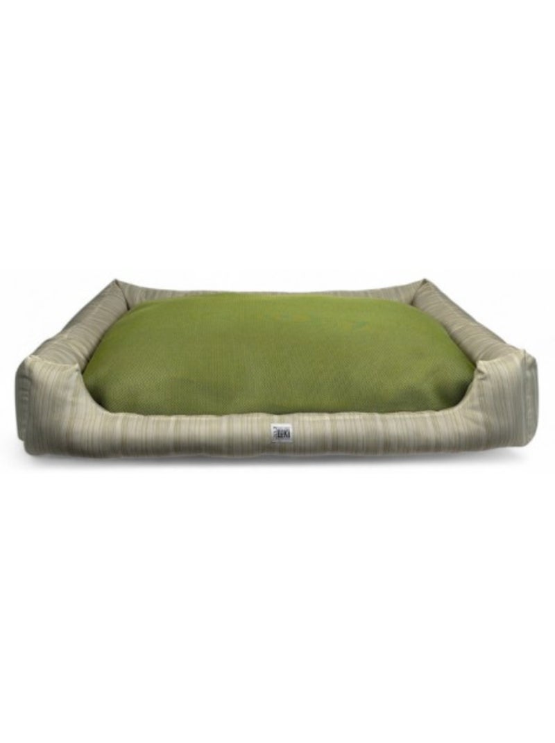 Mon Ami Luki  Panier rectangle AIRFLOW maille aérée, déparlant, respirant  chien moyen Vert - Kiabi