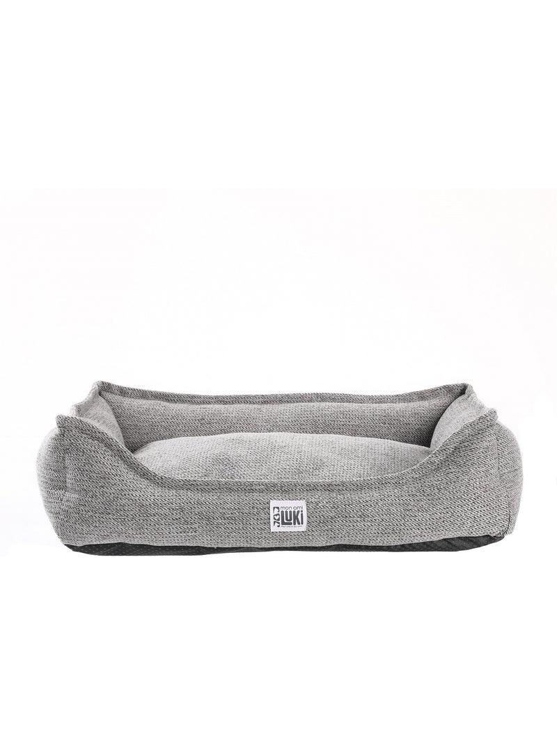 Mon Ami Luki  Panier rectangle  antiderapant Gris Gris - Kiabi