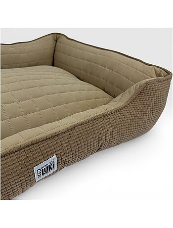 Mon Ami Luki Panier rectangle FRESHBED couchage été microfibre douce petit chien