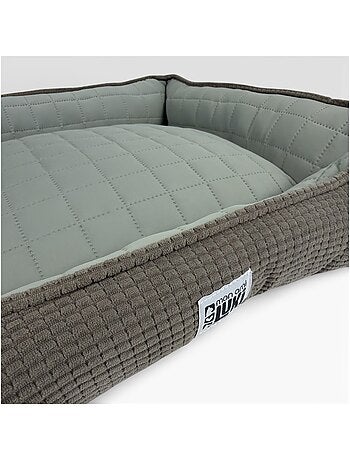 Mon Ami Luki Panier rectangle FRESHBED couchage été microfibre douce petit chien
