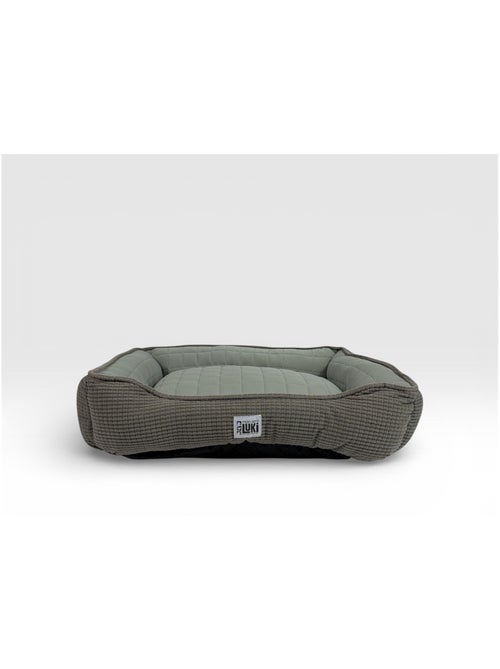 Mon Ami Luki  Panier rectangle FRESHBED  couchage été  microfibre douce  petit chien - Kiabi