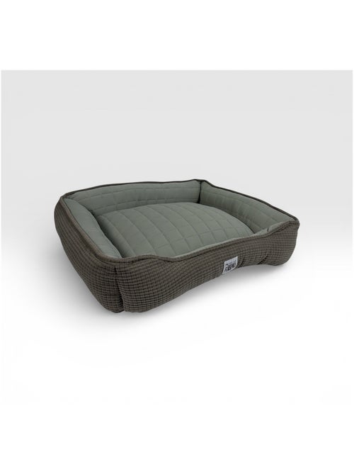 Mon Ami Luki  Panier rectangle FRESHBED  couchage été  microfibre douce  petit chien - Kiabi