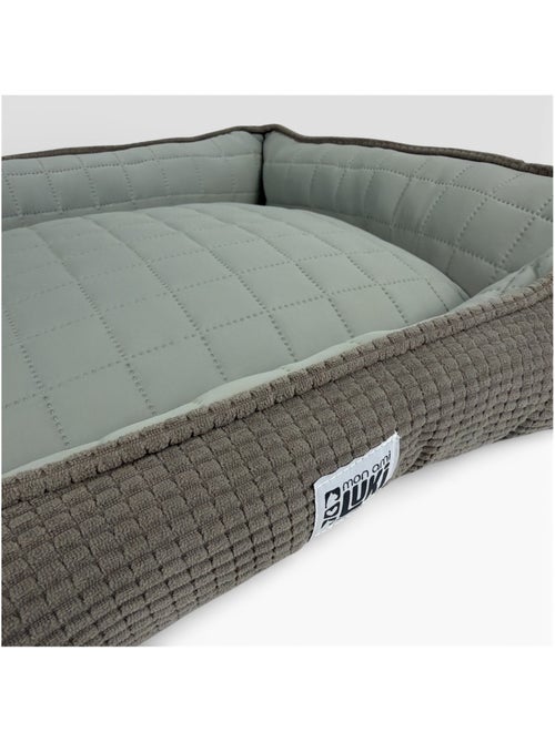 Mon Ami Luki  Panier rectangle FRESHBED  couchage été  microfibre douce  petit chien - Kiabi