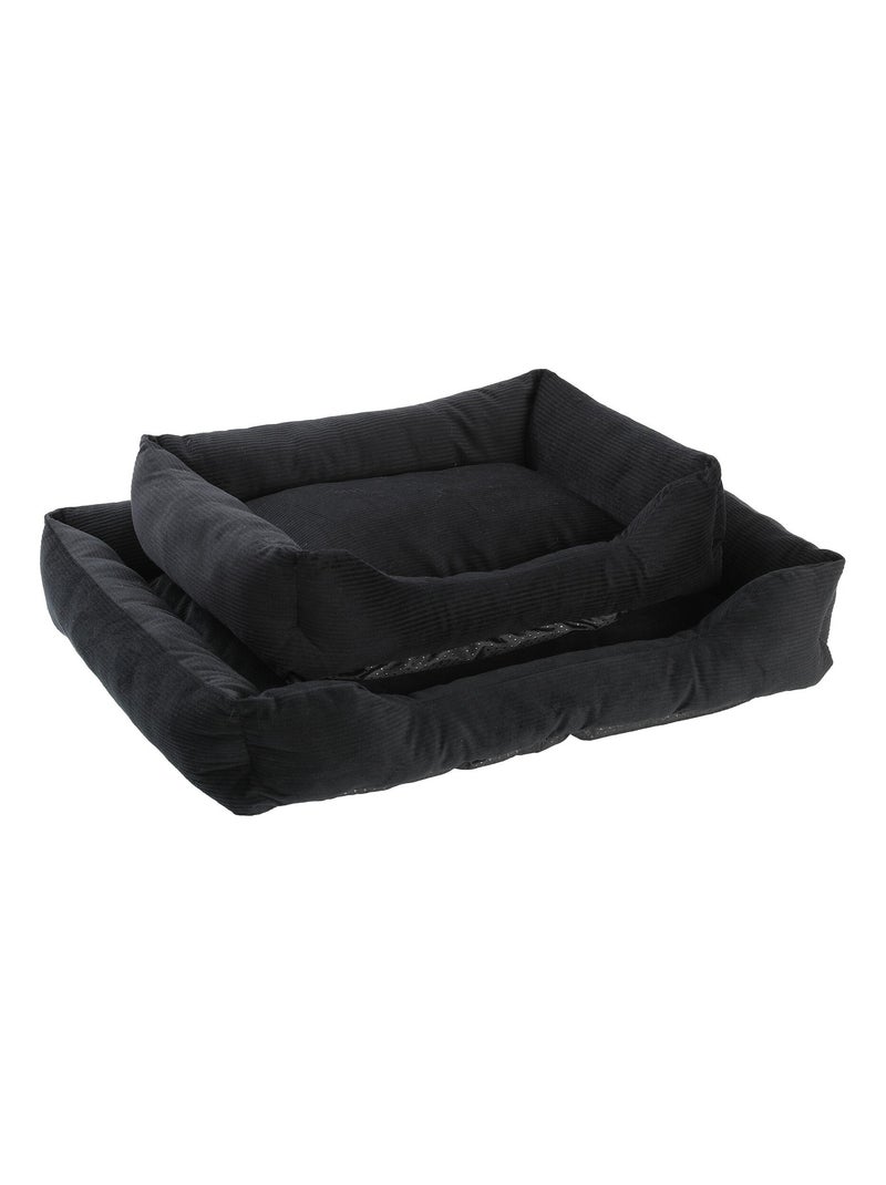 Mon Ami Luki  Panier rectangulaire antiderapant Noir Noir - Kiabi