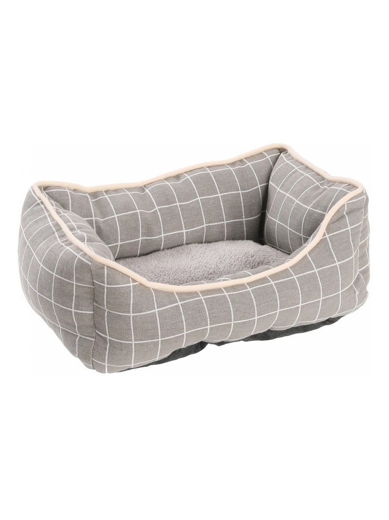 Mon Ami Luki  PANIER RECTANGULAIRE TOUCHER SOFT ANTIDERAPANT Gris Gris - Kiabi
