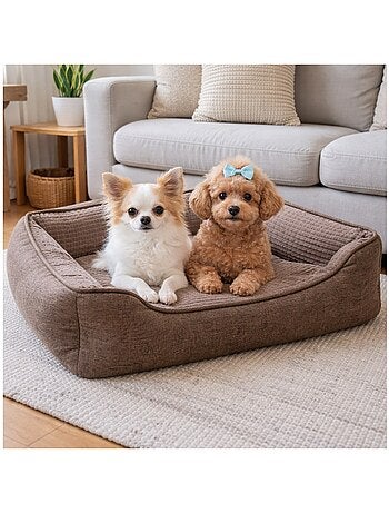 Mon Ami Luki Panier rectangulaire toucher soft antiderapant