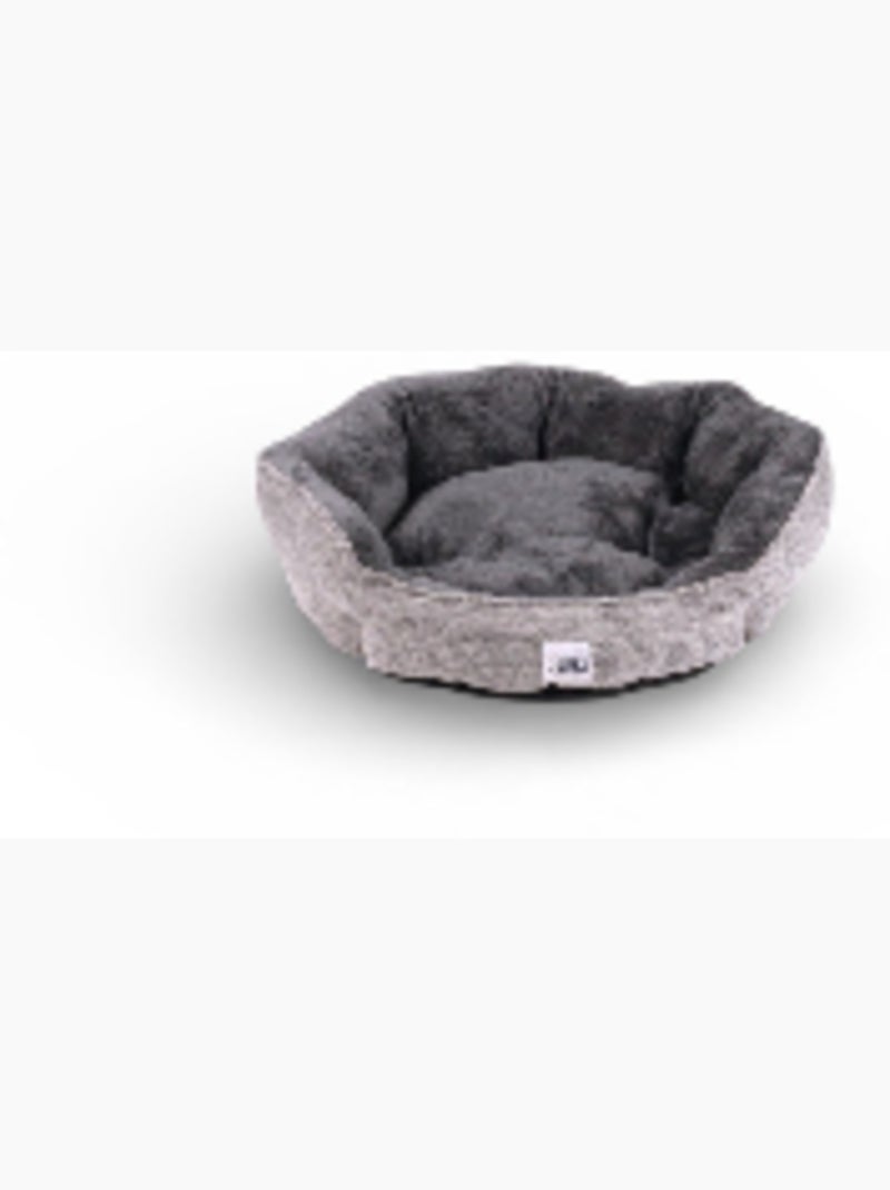 Mon Ami Luki  Panier rond  antiderapant Gris Gris - Kiabi