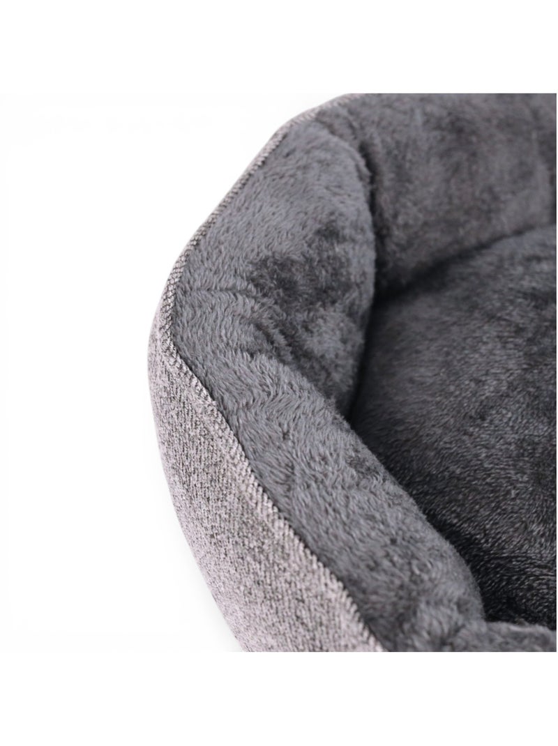 Mon Ami Luki  Panier rond  antiderapant Gris Gris - Kiabi