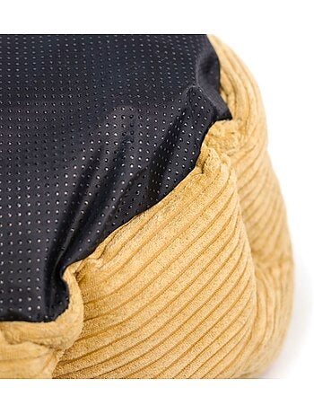 Mon Ami Luki Panier rond antidérapant velours côtelé Sable