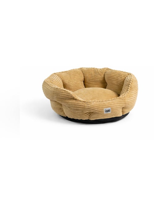 Mon Ami Luki  Panier rond antidérapant velours côtelé Sable - Kiabi