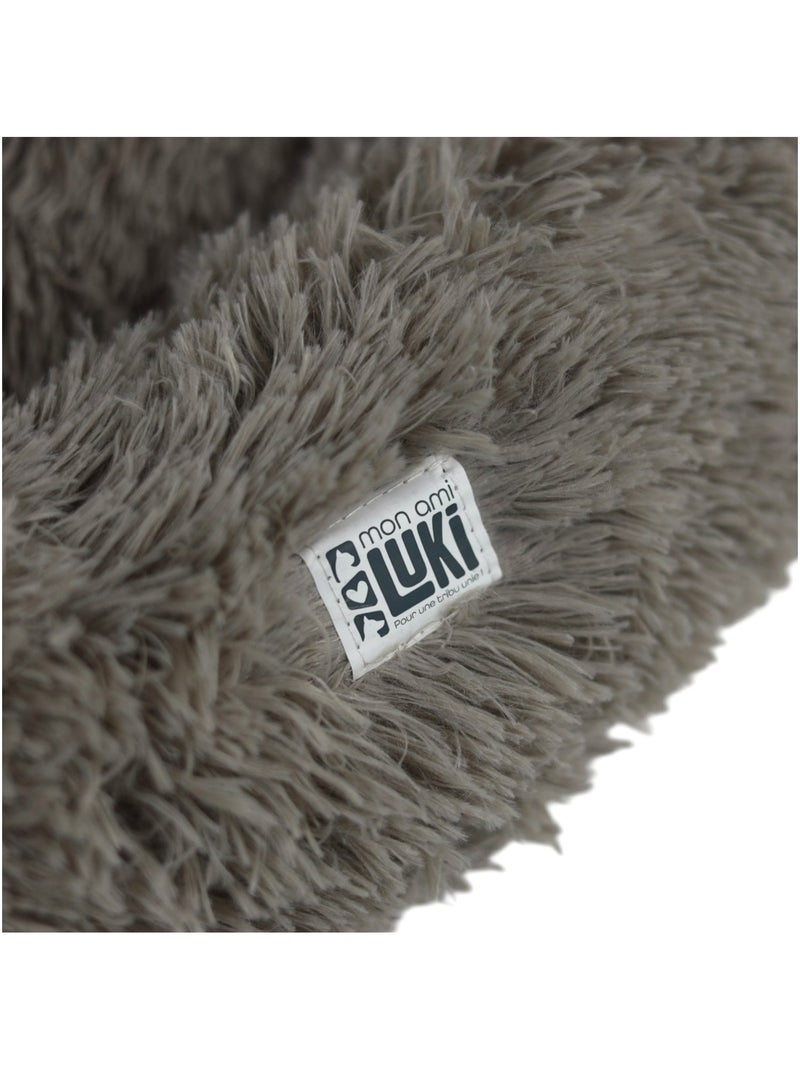 Mon Ami Luki  Panier rond NIRVANA  Chien & Chat Noir Noir - Kiabi