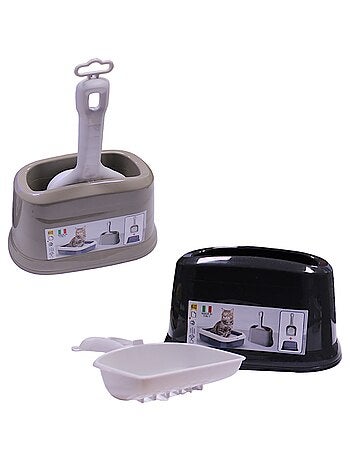 Mon Ami Luki Pelle à croquettes + support