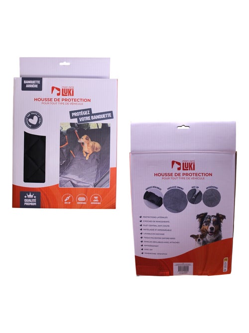 Mon Ami Luki  Protection voiture animaux premium arriere integral impermeable - Kiabi