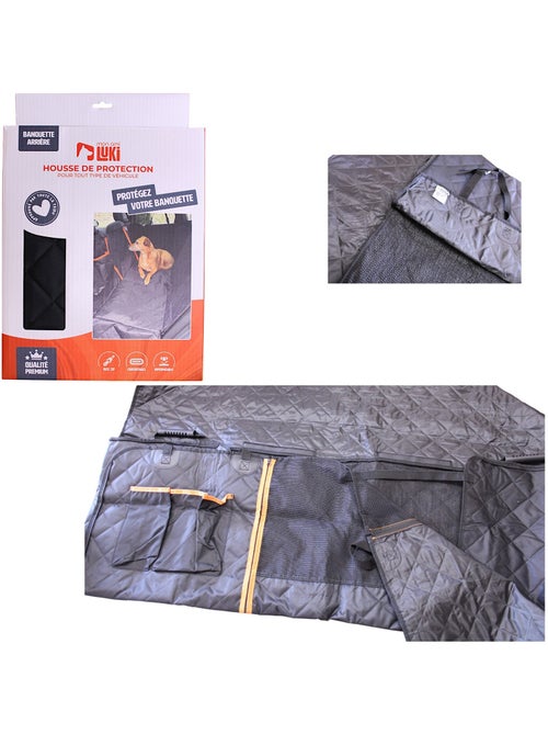 Mon Ami Luki  Protection voiture animaux premium arriere integral impermeable - Kiabi