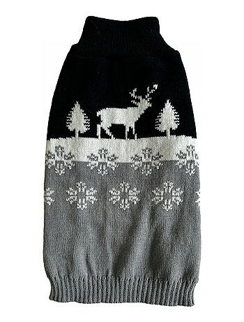 Mon Ami Luki PULL NOEL POUR CHIEN DEGUIEMENT TRICOTE FETIF EXITE EN 3 TAILLE