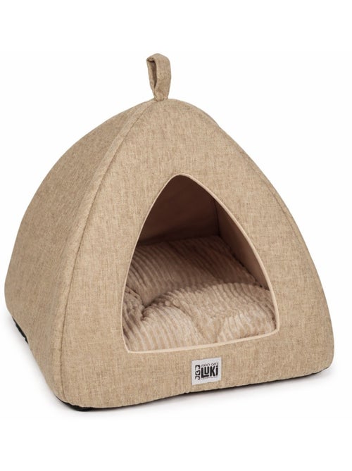 Mon Ami Luki  Refuge antidérapant  bimatière doux  chat & petit chien - Kiabi