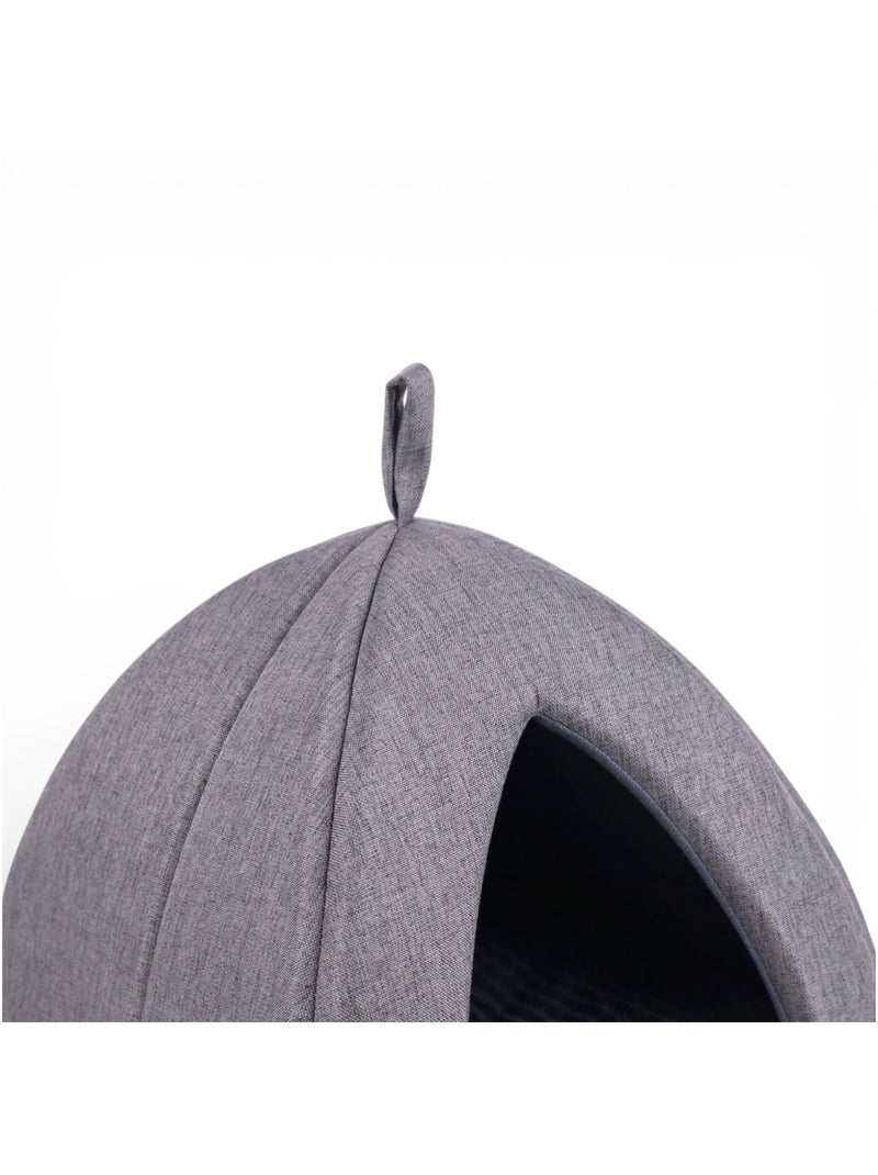 Mon Ami Luki  Refuge antidérapant  bimatière doux  chat & petit chien Bleu - Kiabi