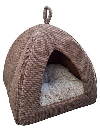 Mon Ami Luki Refuge antidérapant tissus et intérieur fourrure