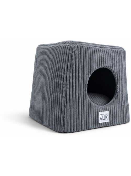 Mon Ami Luki  Refuge forme cube antiderapant velours cotele - Kiabi