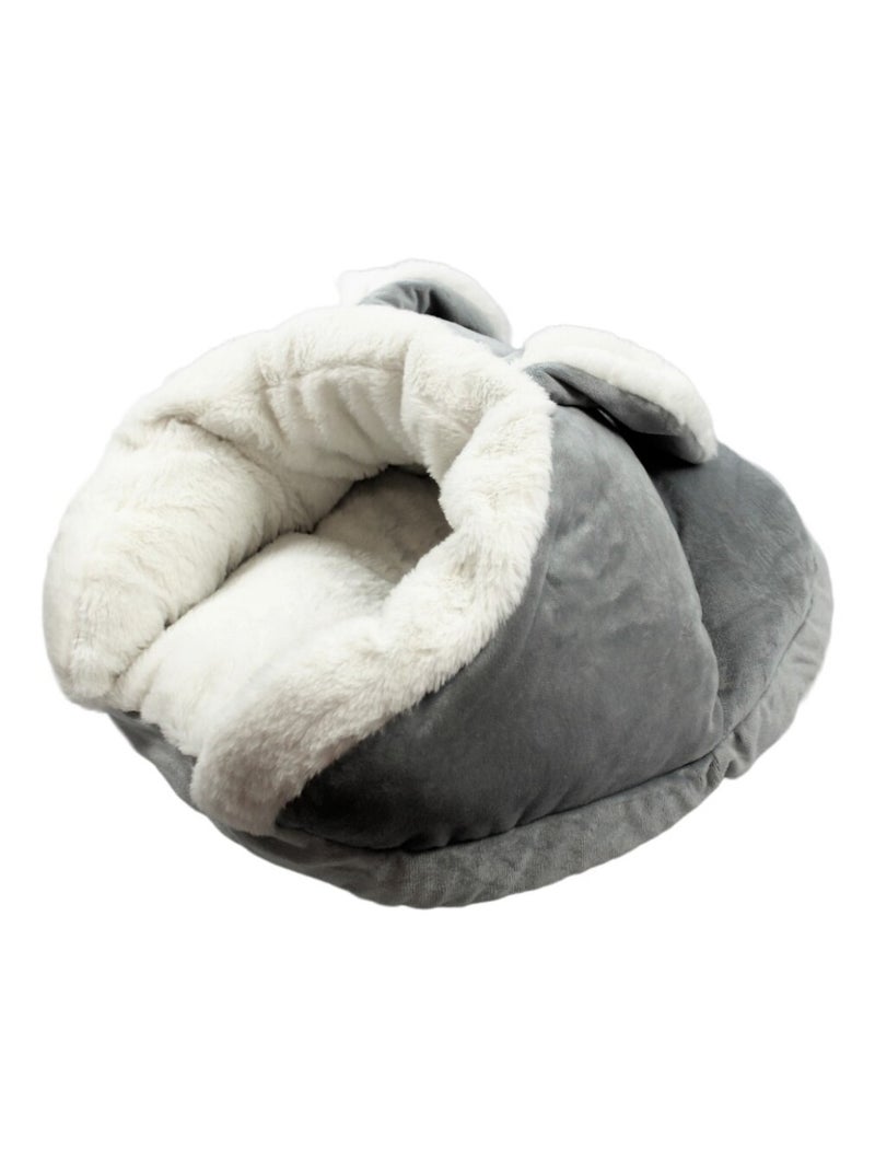 Mon Ami Luki  Refuge lapin douillet Gris Gris - Kiabi