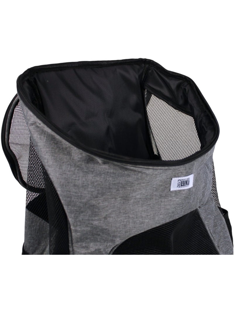 Mon Ami Luki  Sac à dos de transport Gris Gris - Kiabi