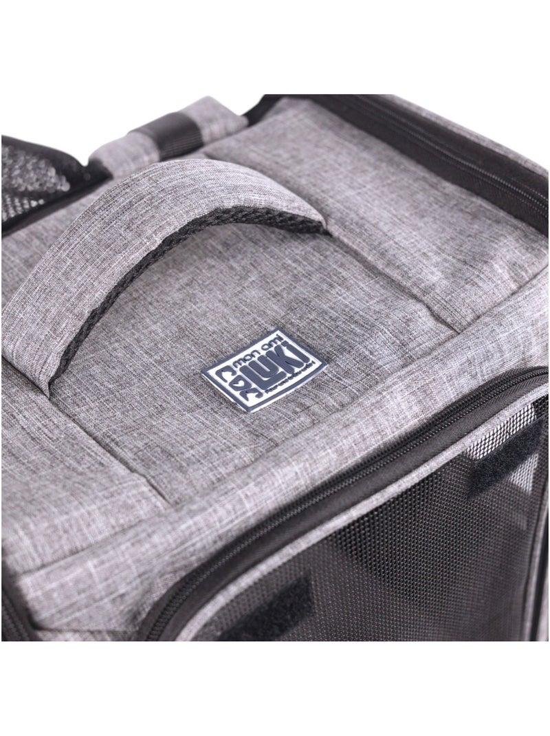 Mon Ami Luki  Sac à dos transport premium chien & chat Noir Noir - Kiabi