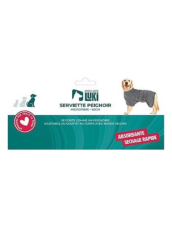 Mon Ami Luki SERVIETTE PEIGNOIR MICROFIBRE