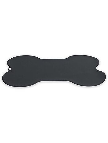 Mon Ami Luki Tapis pour gamelles en forme d'os chien & chat