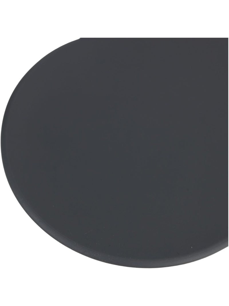 Mon Ami Luki  Tapis pour gamelles en forme d'os  chien & chat Noir Gris anthracite - Kiabi