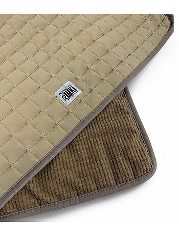Mon Ami Luki Tapis rectangle FRESHBED microfibre douce et respirante petit chien