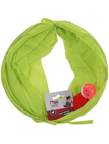 Mon Ami Luki Tunnel rétractable avec jouet et grelot