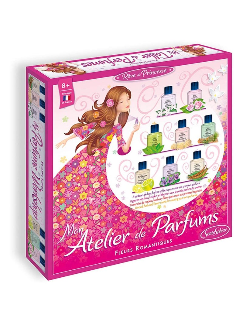 Mon atelier de parfums : Fleurs romantiques Multicolore - Kiabi