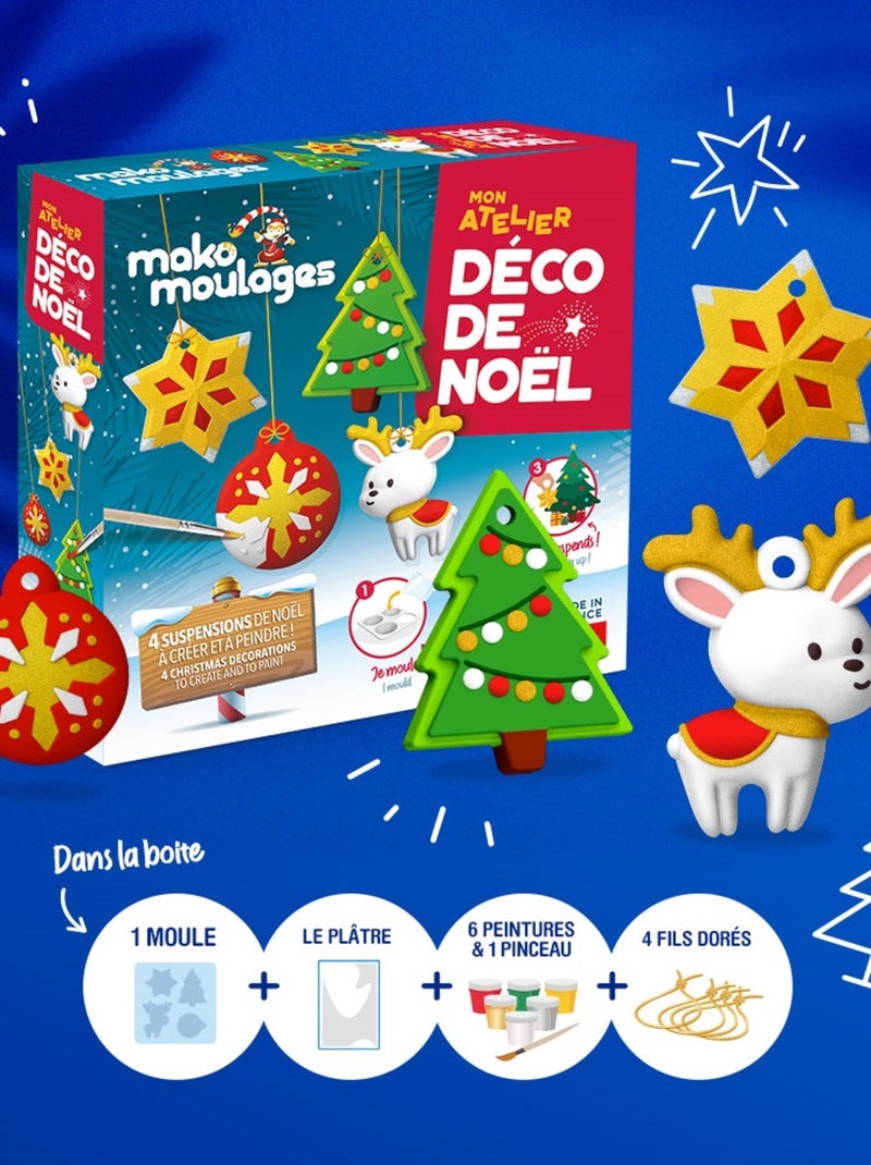 Mon Atelier Déco de Noël Rouge - Kiabi