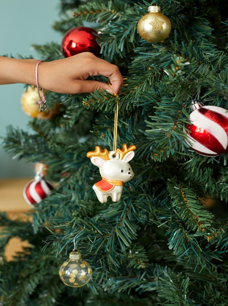 Mon Atelier Déco de Noël Rouge - Kiabi