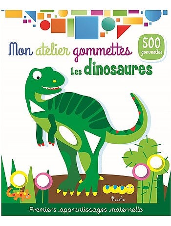 Mon atelier gommettes dinosaures