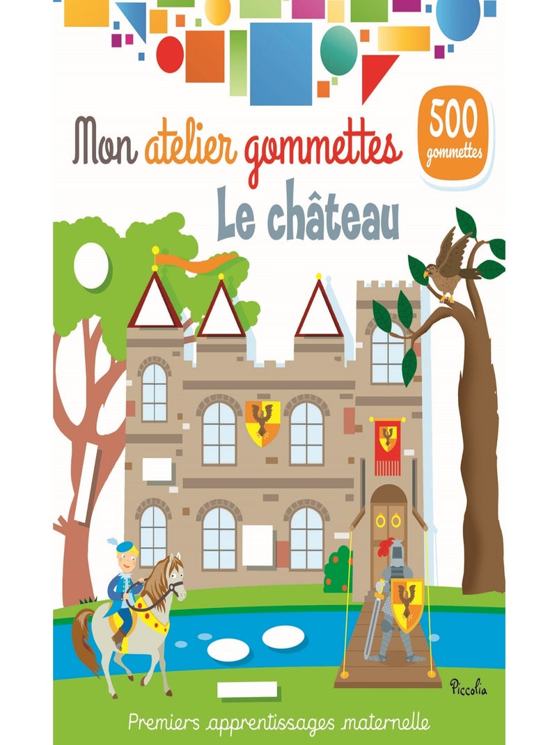 Mon atelier gommettes Le château N/A - Kiabi