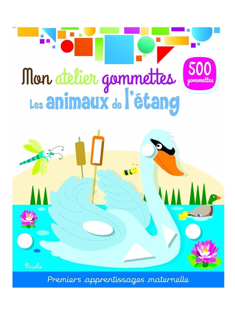 Mon atelier gommettes Les animaux de l'étang N/A - Kiabi